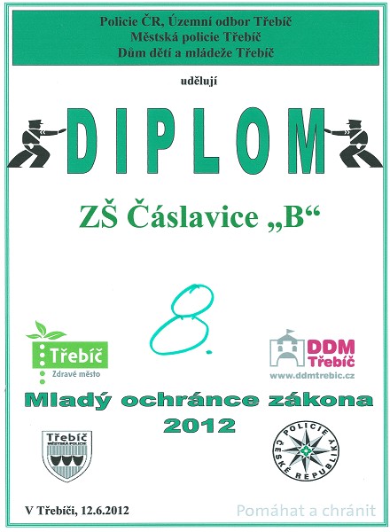 Branný závod - Mladý ochránce zákona 2012