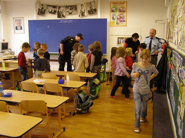 Beseda s příslušníky Policie ČR