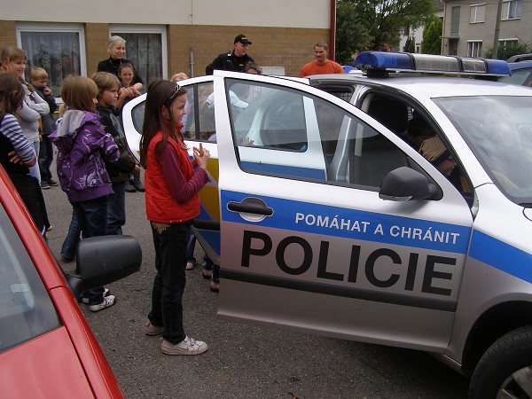 Beseda s příslušníky Policie ČR