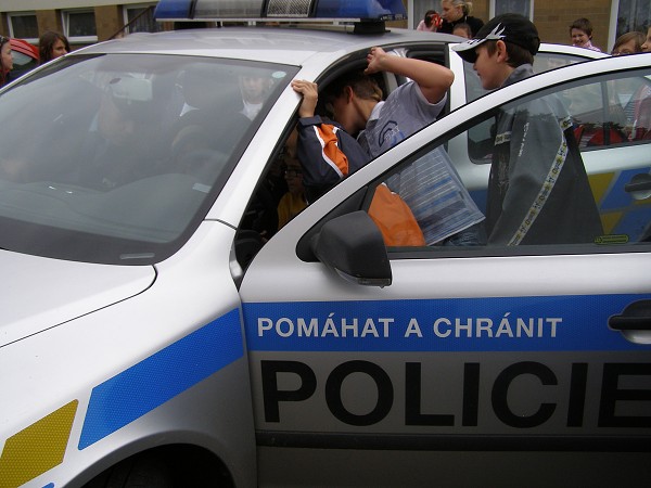 Beseda s příslušníky Policie ČR